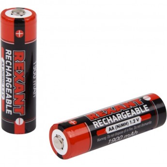 Аккумулятор REXANT Ni-MH AA 1.2V 1900мАч блистер 2 шт. Аккумулятор REXANT Ni-MH AA 1.2V 1900мАч блистер 2 шт.