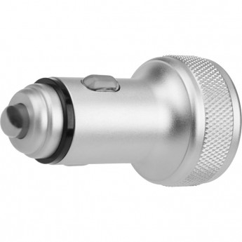 Автозарядка в прикуриватель REXANT 2хUSB с дисплеем серебристая Автозарядка в прикуриватель REXANT 2хUSB с дисплеем серебристая