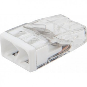 Экспресс-клемма REXANT СМК 2273-202, 2-проводная 0.5-2.5 мм², прозрачная, блистер (5 шт./уп.) Экспресс-клемма REXANT СМК 2273-202, 2-проводная 0.5-2.5 мм², прозрачная, блистер (5 шт./уп.)