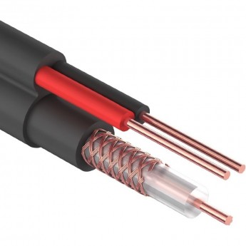 Кабель REXANT ККСВ-П+2х0.5 мм 305 м черный Кабель REXANT ККСВ-П+2х0.5 мм 305 м черный