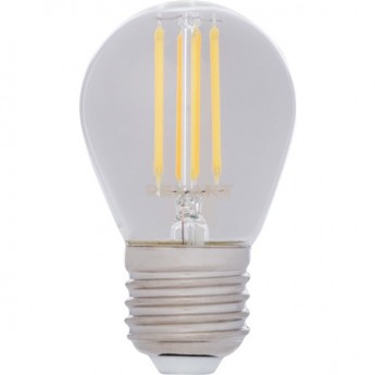 Лампа филаментная REXANT GL45 7.5 Вт 2700K E27 прозрачная колба Лампа филаментная REXANT GL45 7.5 Вт 2700K E27 прозрачная колба