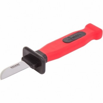 Нож монтажника REXANT, нержавеющая сталь, лезвие 50 мм Нож монтажника REXANT, нержавеющая сталь, лезвие 50 мм