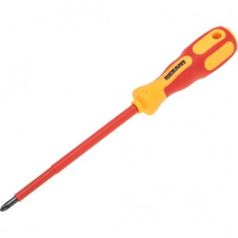 Отвертка крестовая диэлектрическая REXANT PH/SL2х150мм до 1000В, двухкомпонентная рукоятка