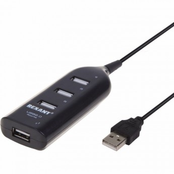 Разветвитель REXANT USB 2.0 на 4 порта
