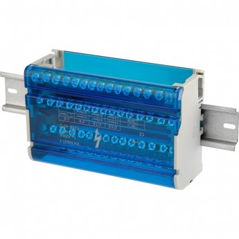 Шина REXANT на рейку в корпусе 4х15