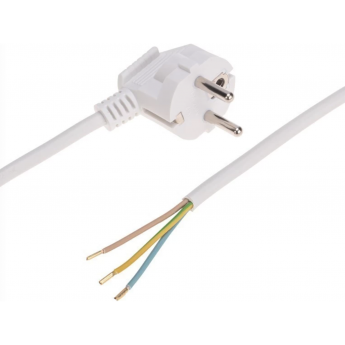 Шнур электрический REXANT с вилкой ПВС 3х1,0 мм2 5м, белый Шнур электрический REXANT с вилкой ПВС 3х1,0 мм2 5м, белый