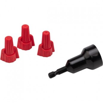 Соединительный изолирующий зажим REXANT с лепестками СИЗ-13 ø 13 мм (1,5-16 мм²), красный (10 шт./уп.) Соединительный изолирующий зажим REXANT с лепестками СИЗ-13 ø 13 мм (1,5-16 мм²), красный (10 шт./уп.)