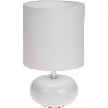 Светильник декоративный настольный REXANT ФОРТЕ, основание белого цвета, белый абажур, Е27, 60Вт Светильник декоративный настольный REXANT ФОРТЕ, основание белого цвета, белый абажур, Е27, 60Вт