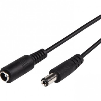 Удлинитель кабеля питания REXANT DC гнездо-штекер (2,1х5,5мм) 3м Удлинитель кабеля питания REXANT DC гнездо-штекер (2,1х5,5мм) 3м